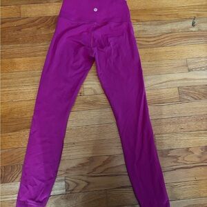 Lululemon Ripened Raspberry Align Leggings